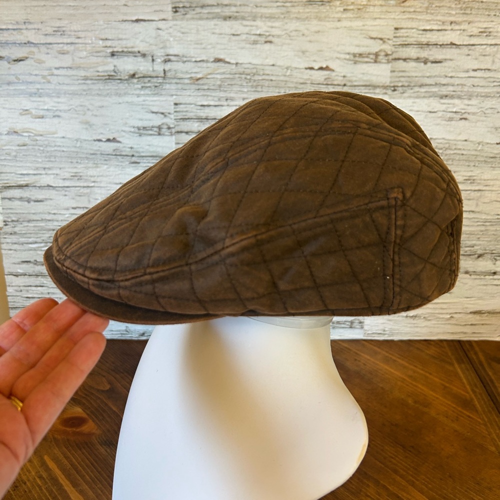 WINDRIVER Quilted Paperboy Hat With Ear Flaps